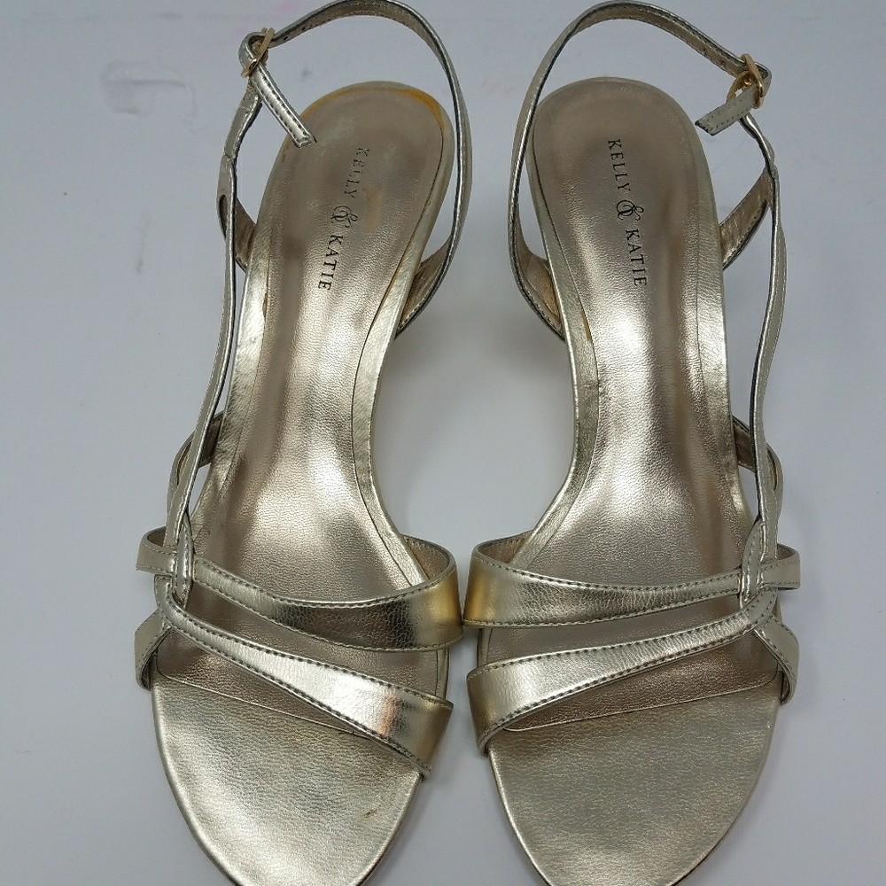 Gold heels